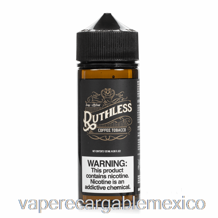 Vape Recargable Café Tabaco - Vapores Despiadados - 120ml 6mg